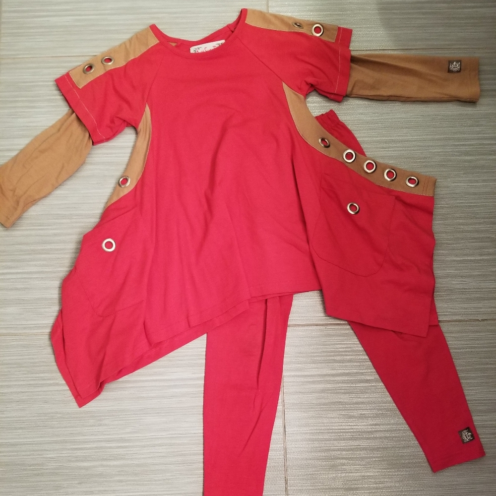 Girls Kid Cute Ture Outfit size 6